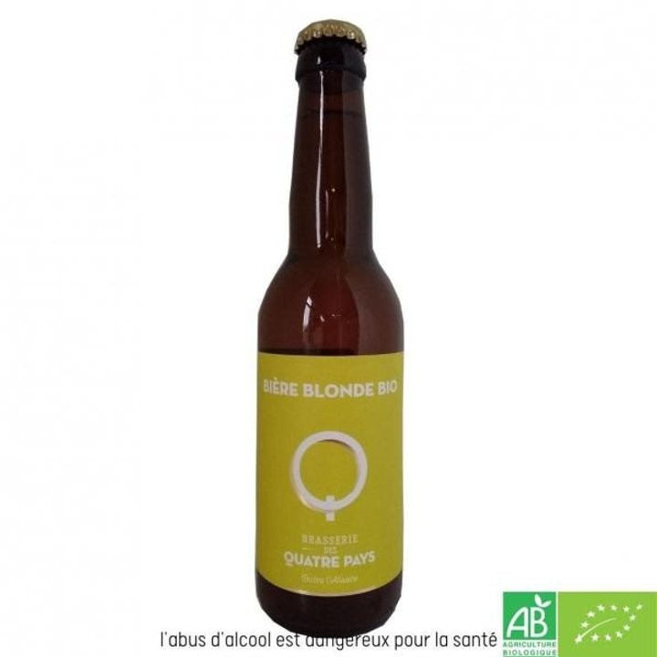 Bières artisanales Bio 33cl