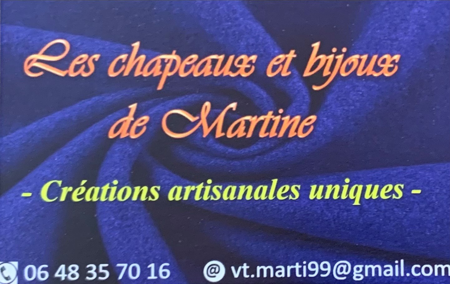 Les Chapeaux et les bijoux de Martine